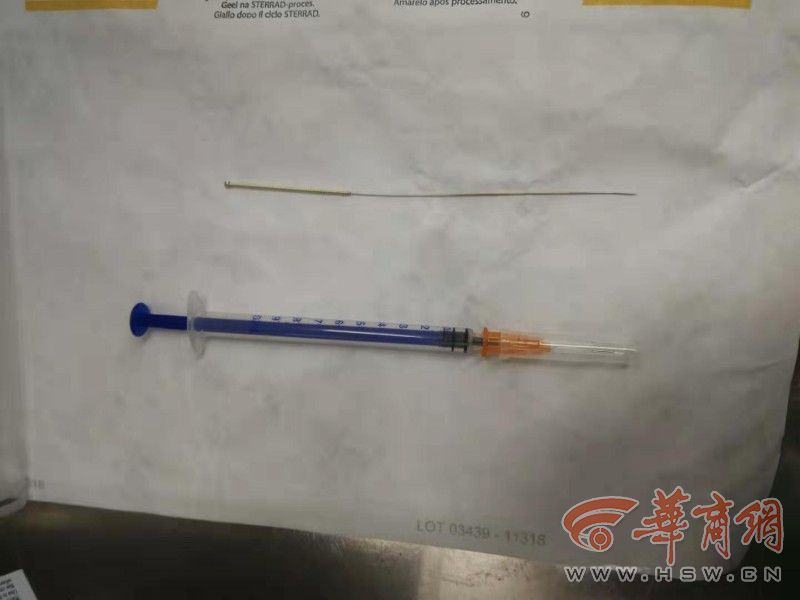 称自己写作业太瞌睡了 12岁男孩将十几厘米的钢针插入下体